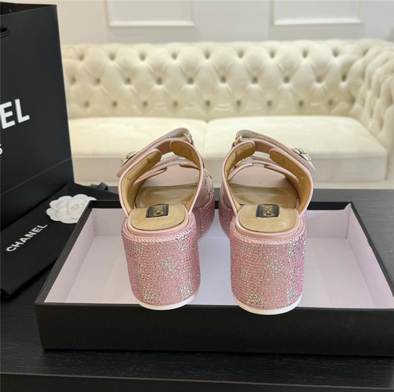 ch**el D1am0nd full slippers marg*e1a replica shoes