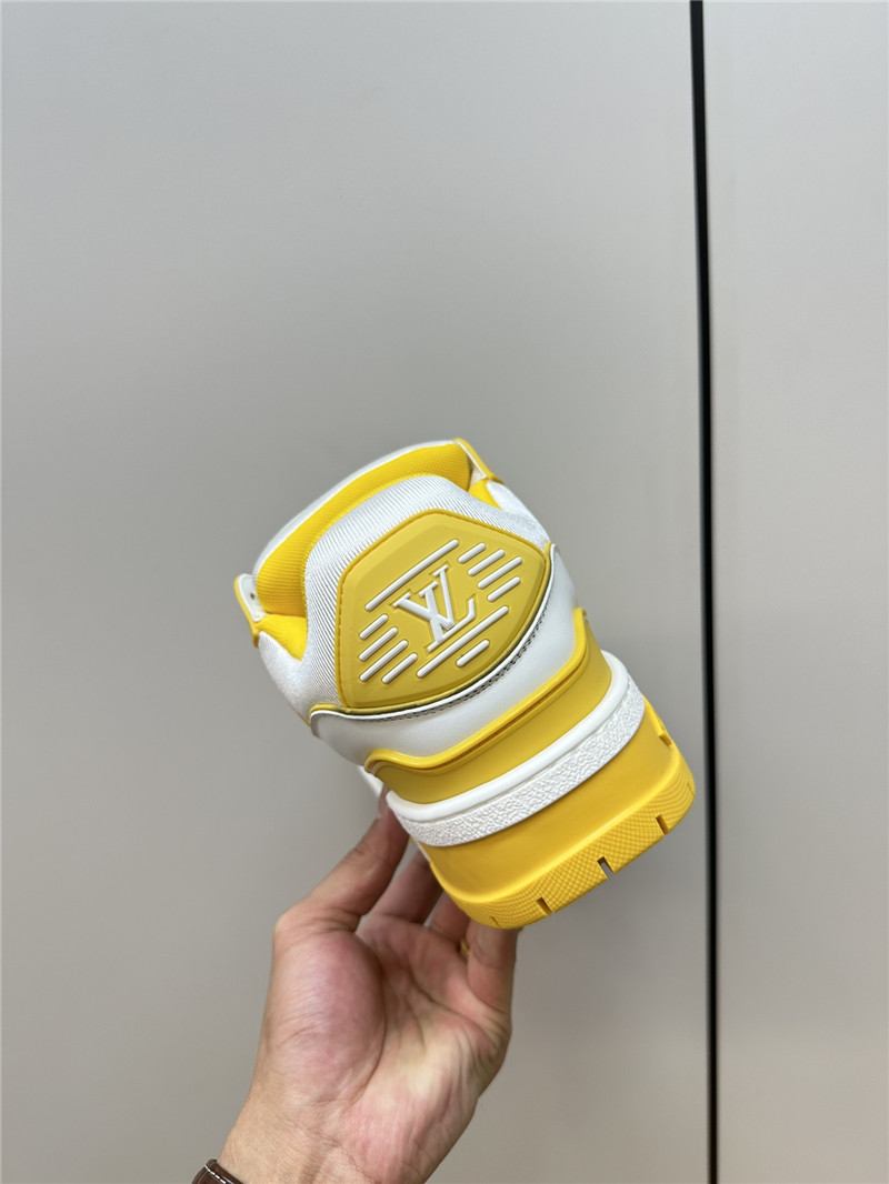l0vis Vvtt0n lv trainer maxi sneakers white yellow