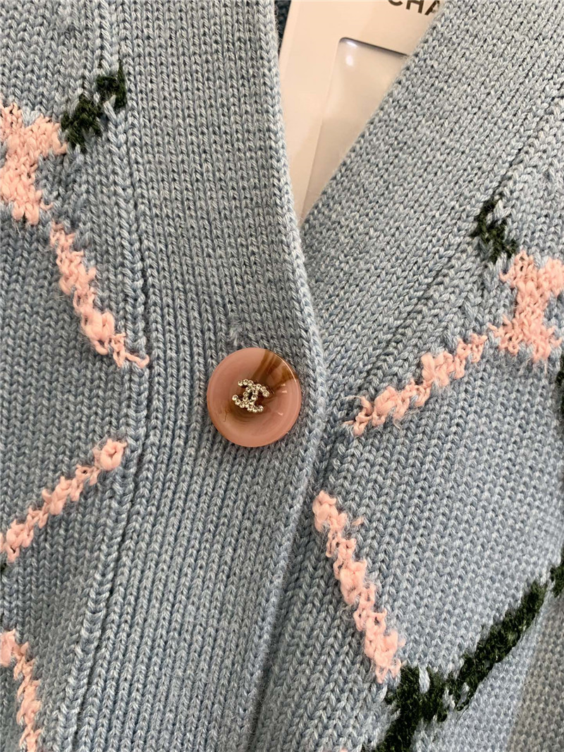 Ch**el knitted   collar vest replica d&g clothing
