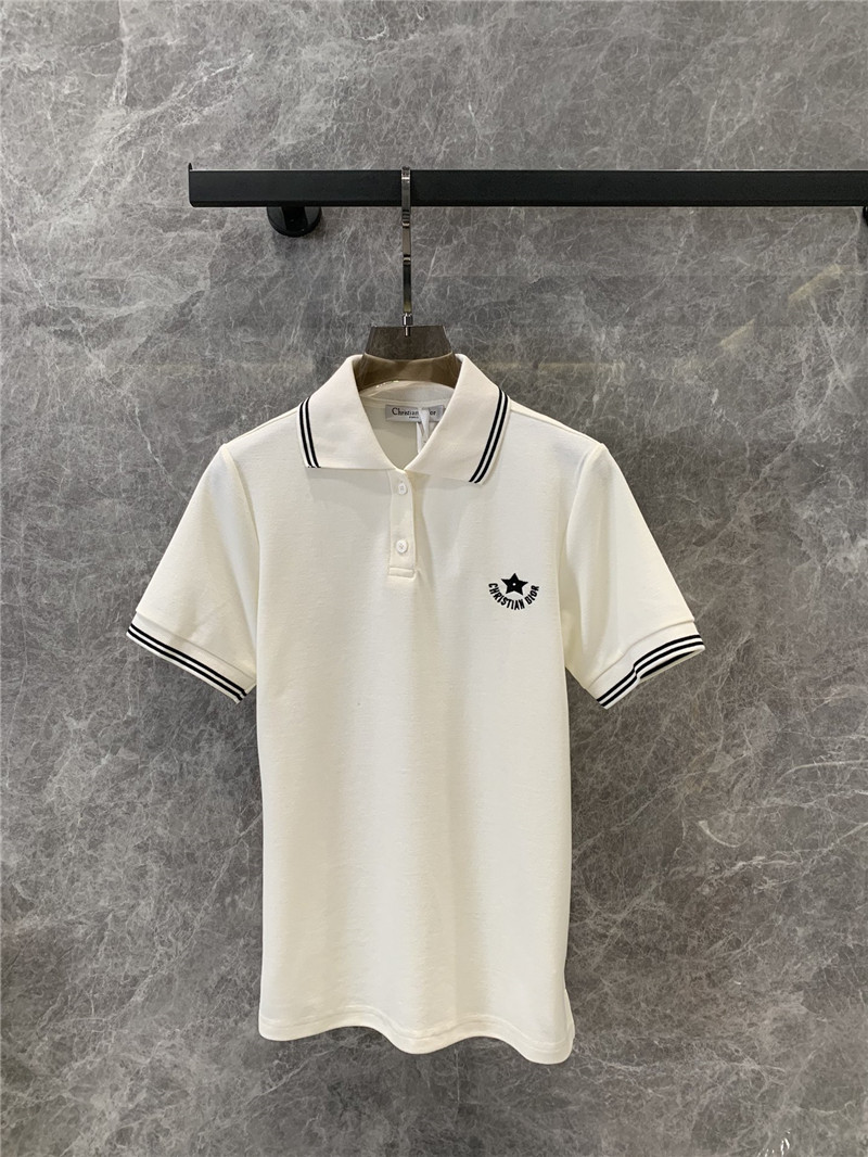 D10r lapel short-sleeved polo top replicas clothes