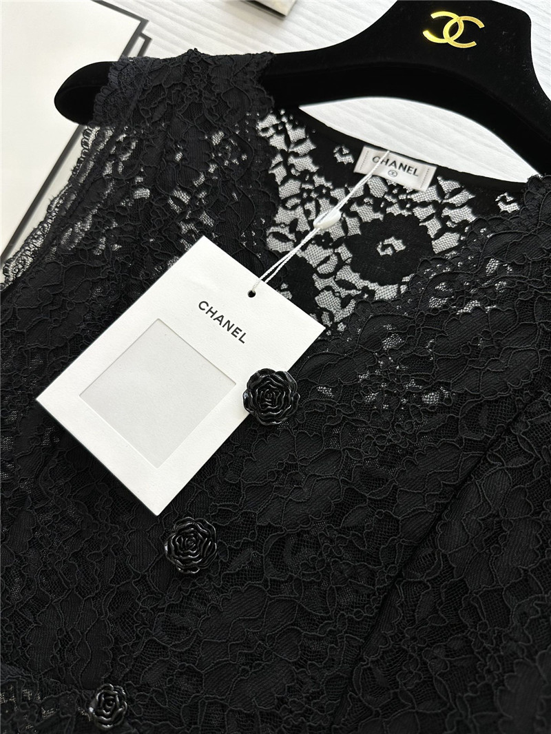 Ch**el hot sale lace vest replica d&g clothing