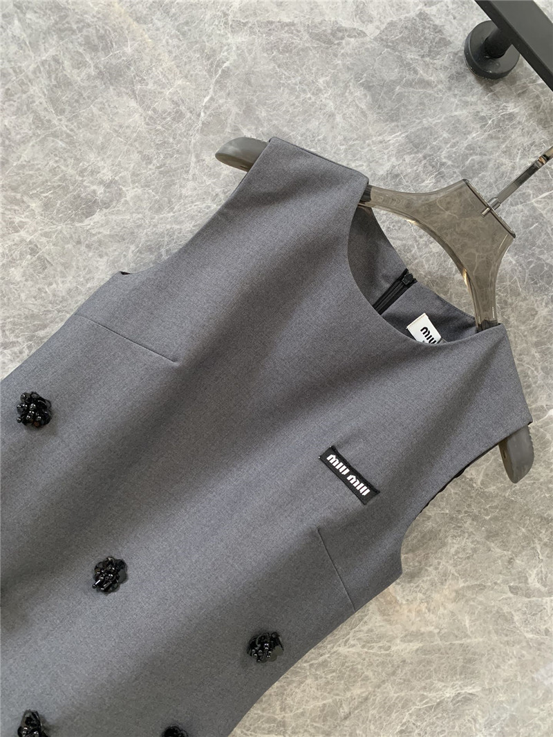M1um1u vest dress replicas clothes