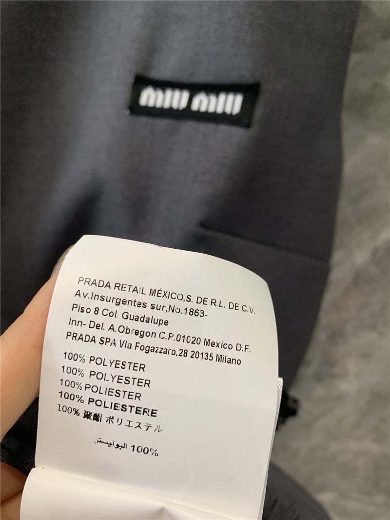 M1um1u vest dress replicas clothes