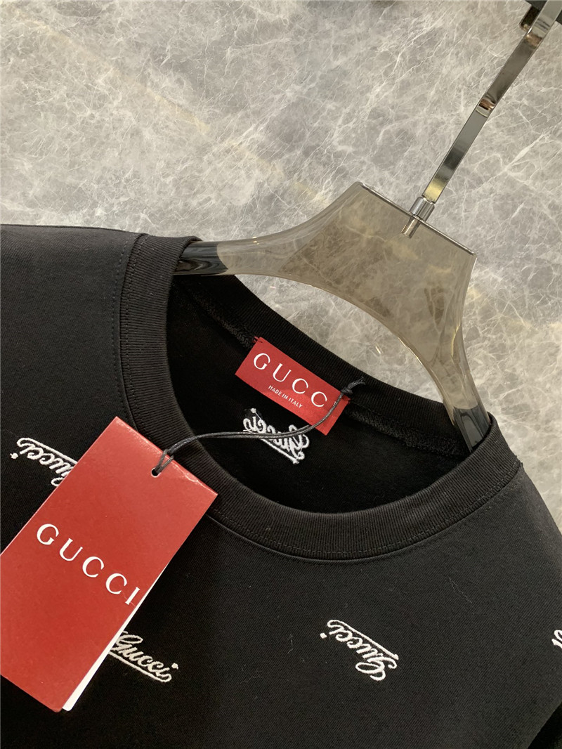 Gvc*1 loose round neck short sleeve t-shirt replica d&g clothing