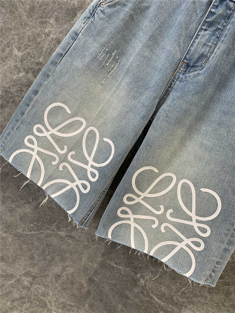 L0ew* classic anagram denim pants replica d&g clothing