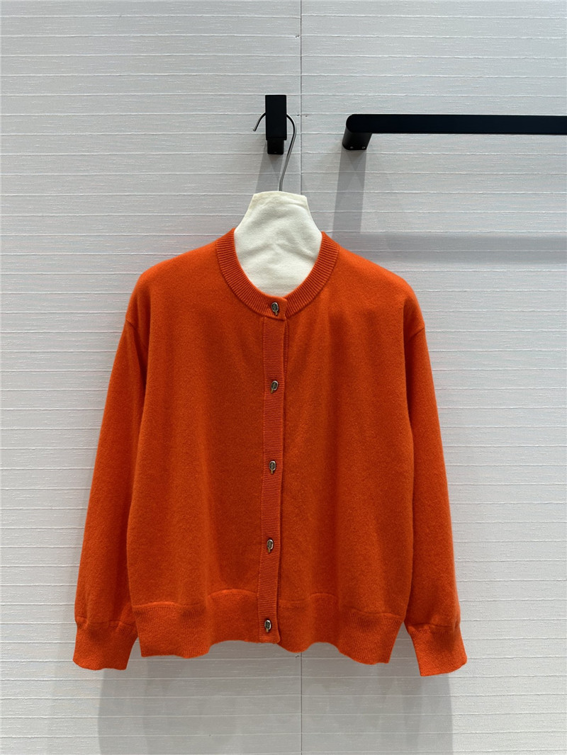 H**me5 round neck cashmere cardigan replica designer clothes