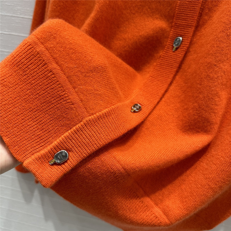 H**me5 round neck cashmere cardigan replica designer clothes