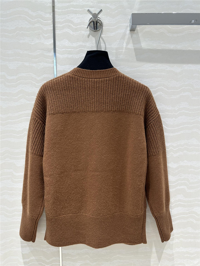 Ch**el cashmere cardigan coat replica clothes