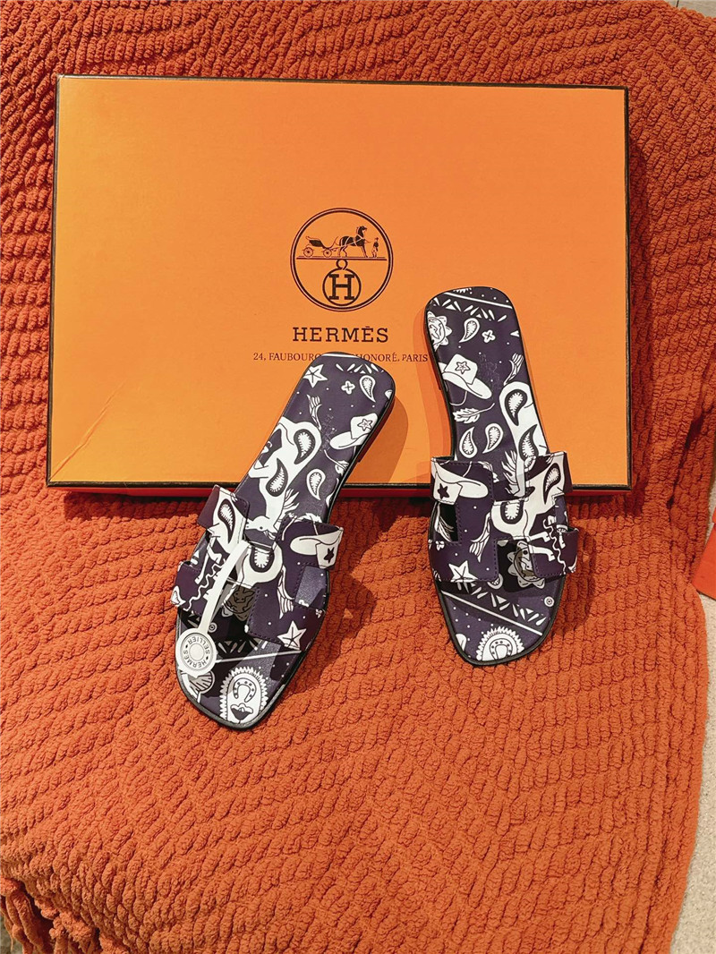 H**me5 oran sandal with black animaux bandana