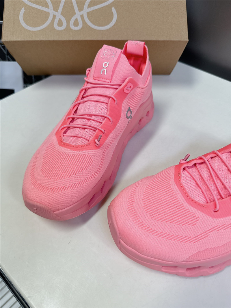 L0ew* + on cloudtilt 2.0 stretch sneakers pink