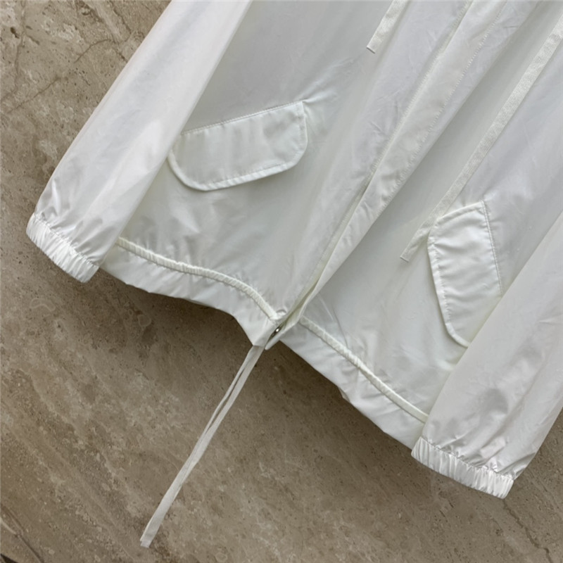 jil sander logo lettering print sun protection clothing replica clothing