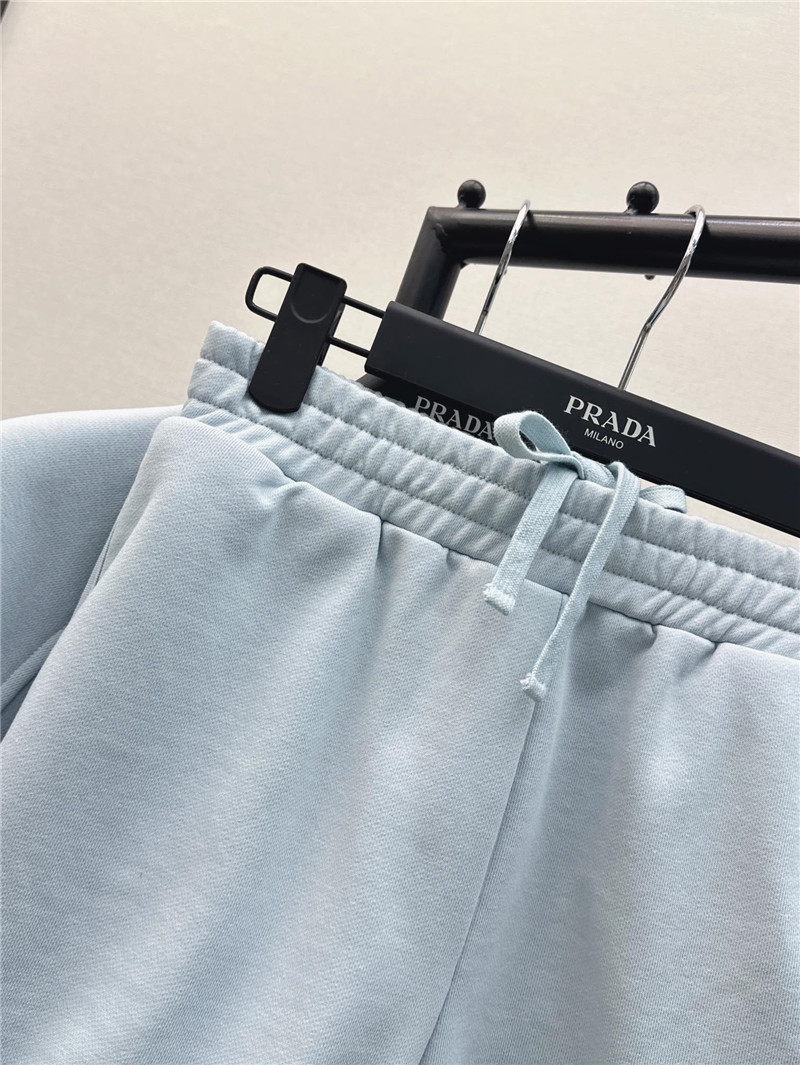 Pra*a new baby blue leisure suit replica clothing