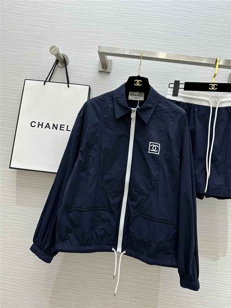 Ch**el vintage casual sun protection suit replica designer clothes