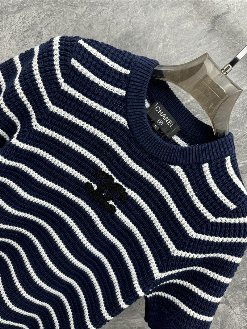 Ch**el new knitted short sleeve cheap replica designer clothes