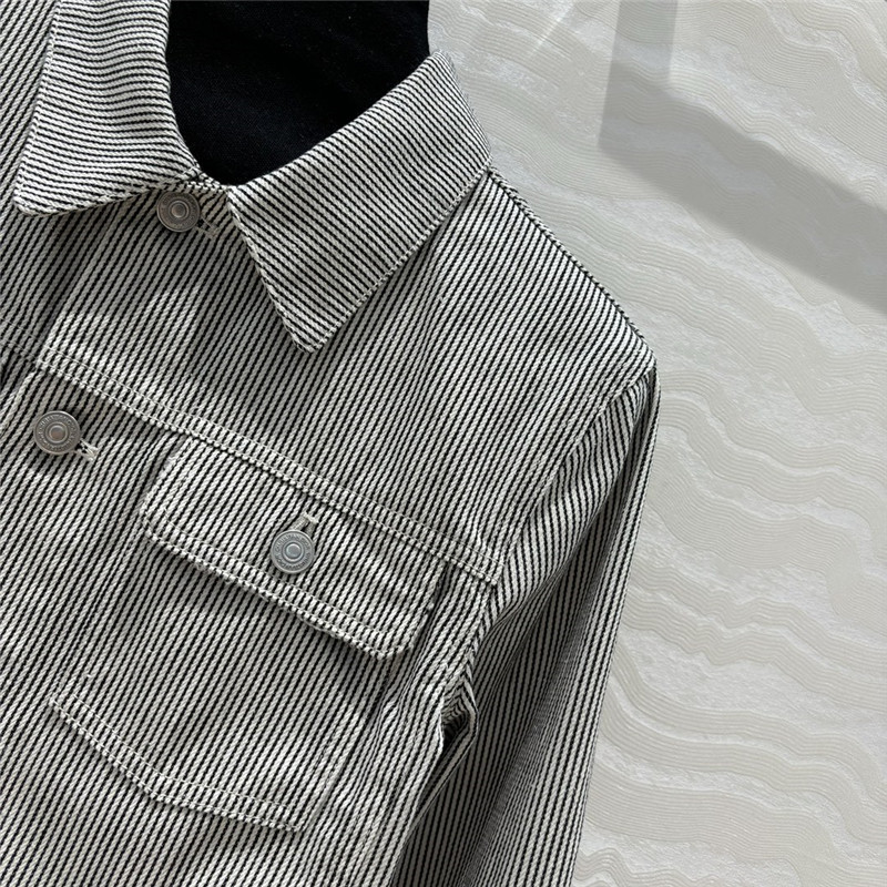D10r double pocket straight denim jacket replica clothes