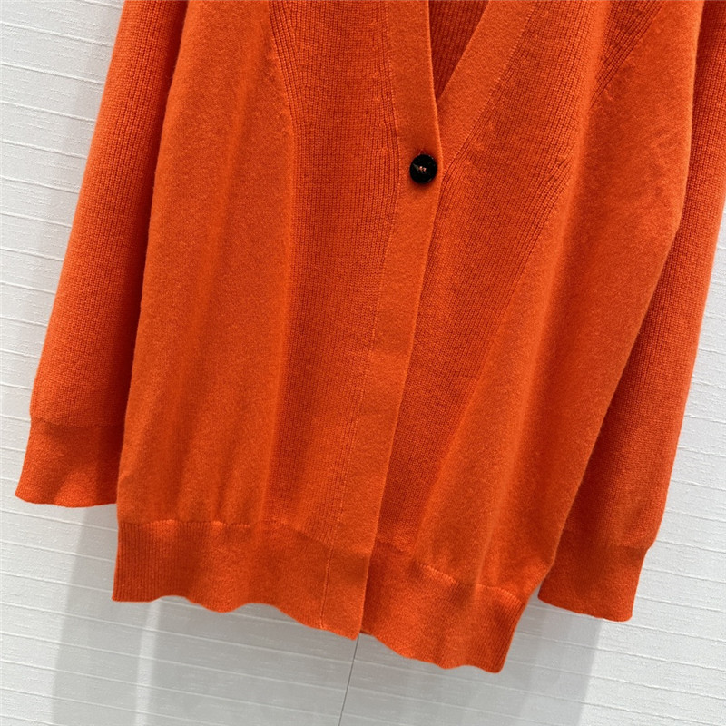 H**me5 single button mid-length cardigan replica clothes
