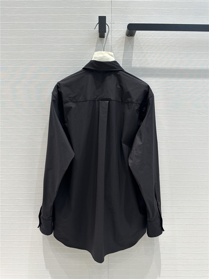 Va1e*ntin0 cotton oversized shirt replica clothing sites