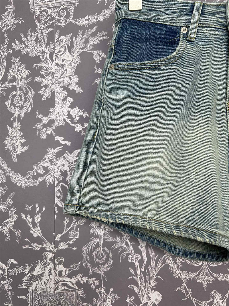 M1um1u new denim shorts cheap replica designer clothes