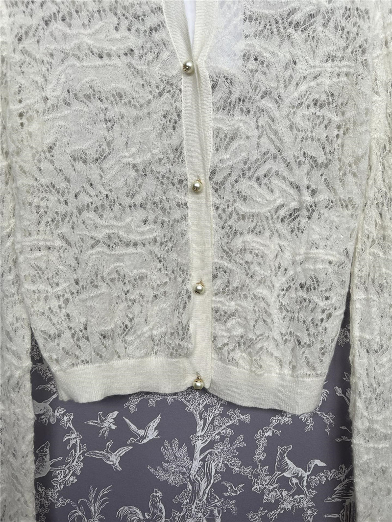 D10r new lace hook flower cardigan cheap replica designer clothes