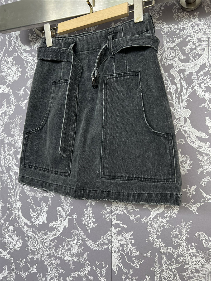 Pra*a new denim skirt replica d&g clothing