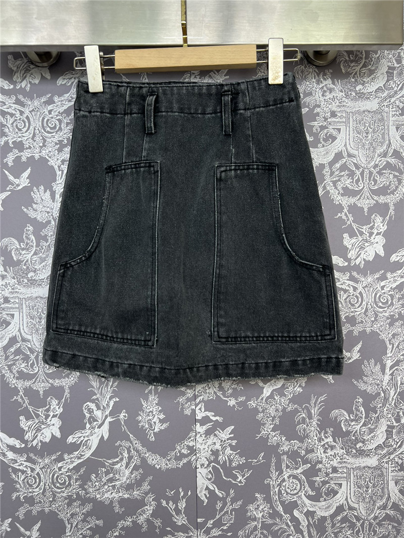 Pra*a new denim skirt replica d&g clothing