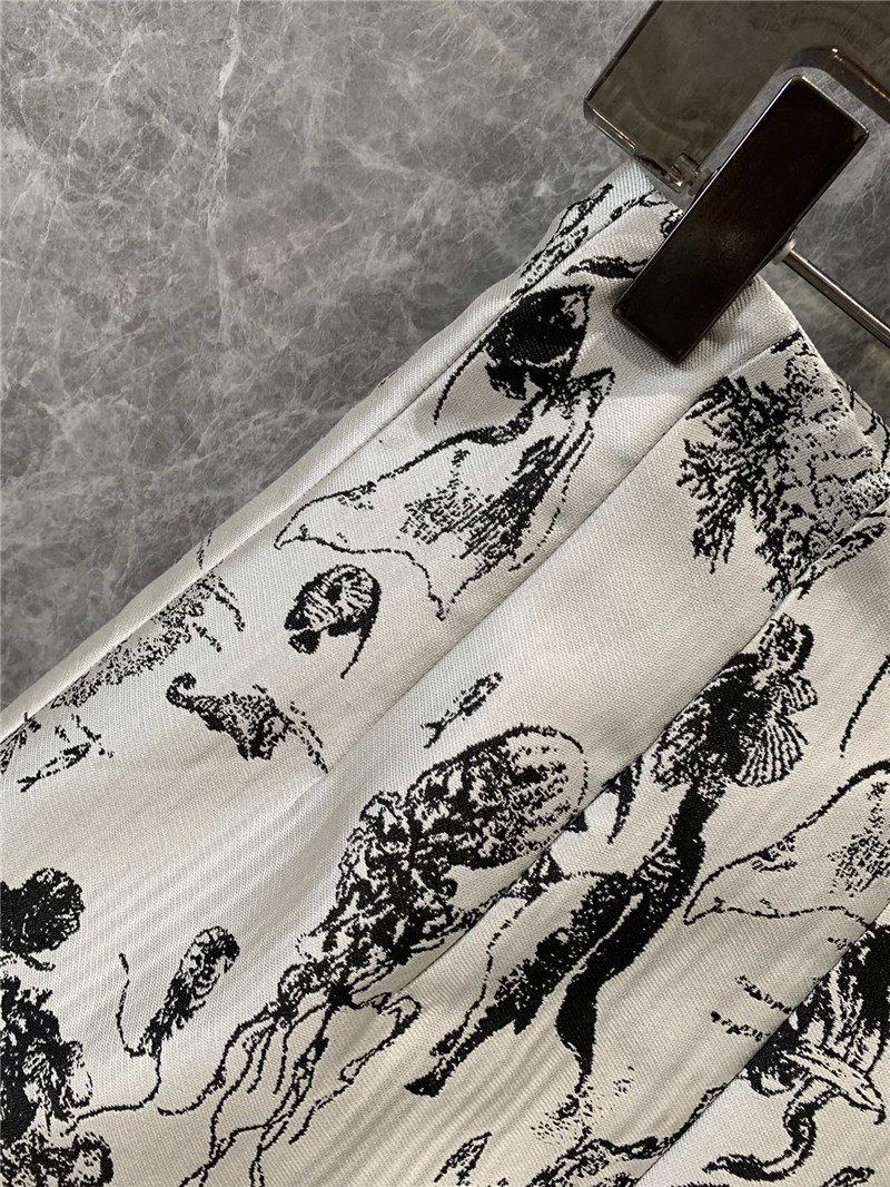 D10r ink painting casual shorts replica d&g clothing