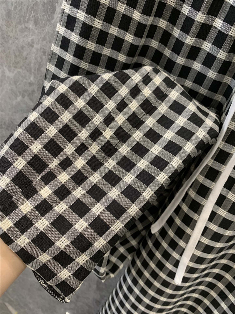 A1exa*der wang tencel plaid casual trousers replica clothing