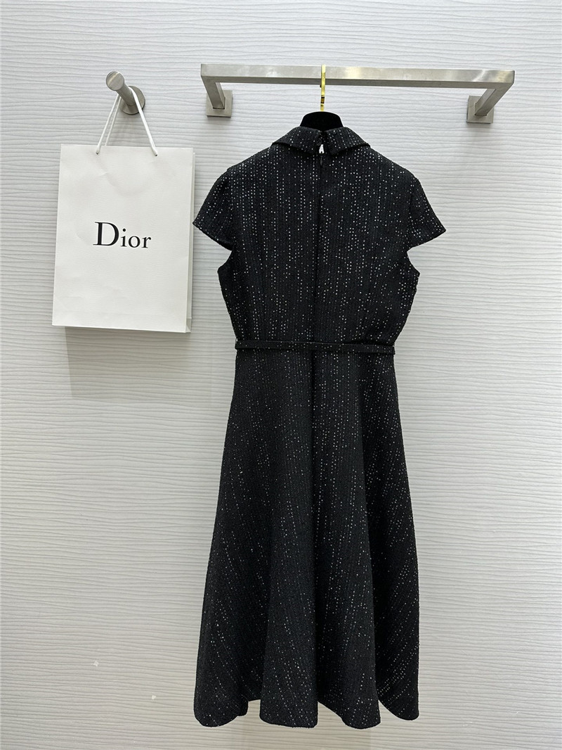D10r hepburn style pleated dress replica clothes