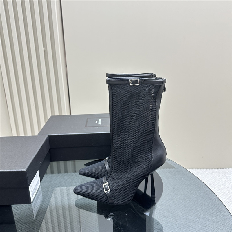 Sa1nt Lau*nt oxalis boots in mesh