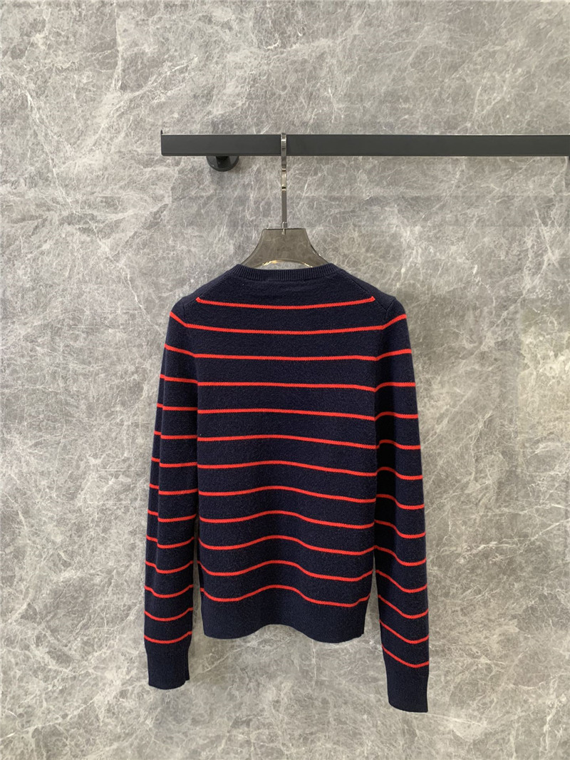 M1um1u striped knitted cardigan replica clothing sites