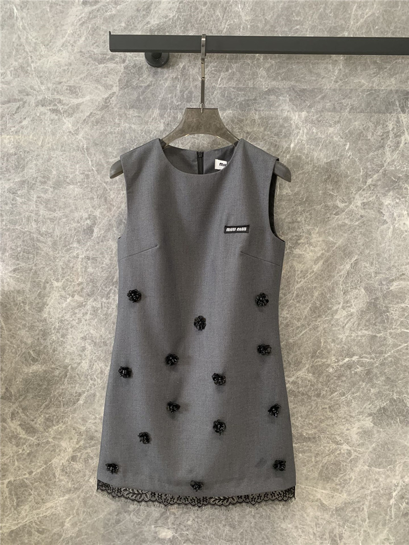 M1um1u vest dress cheap replica designer clothes