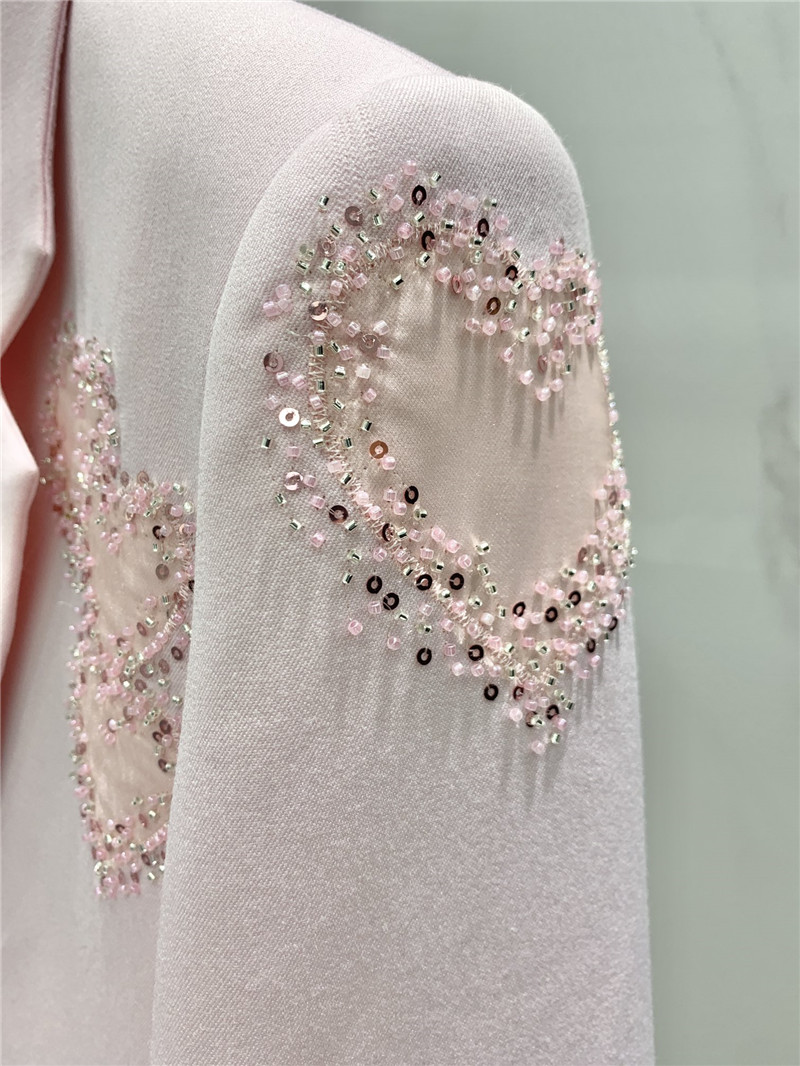 Y51 beaded loose-fitting suit replica designer clothes