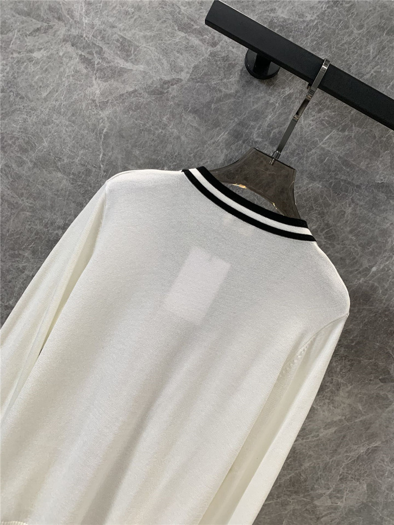 Ce1i*e logo single breasted knitted cardigan replicas clothes