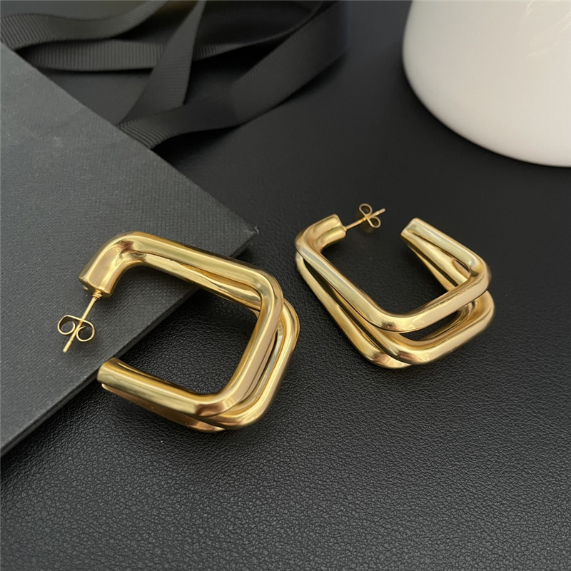 Y51 retro geometric earrings