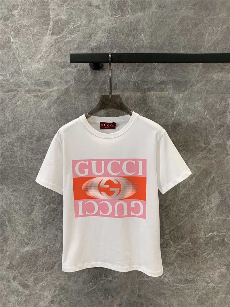 Gvc*1 printed round neck short sleeve t-shirt replicas clothes