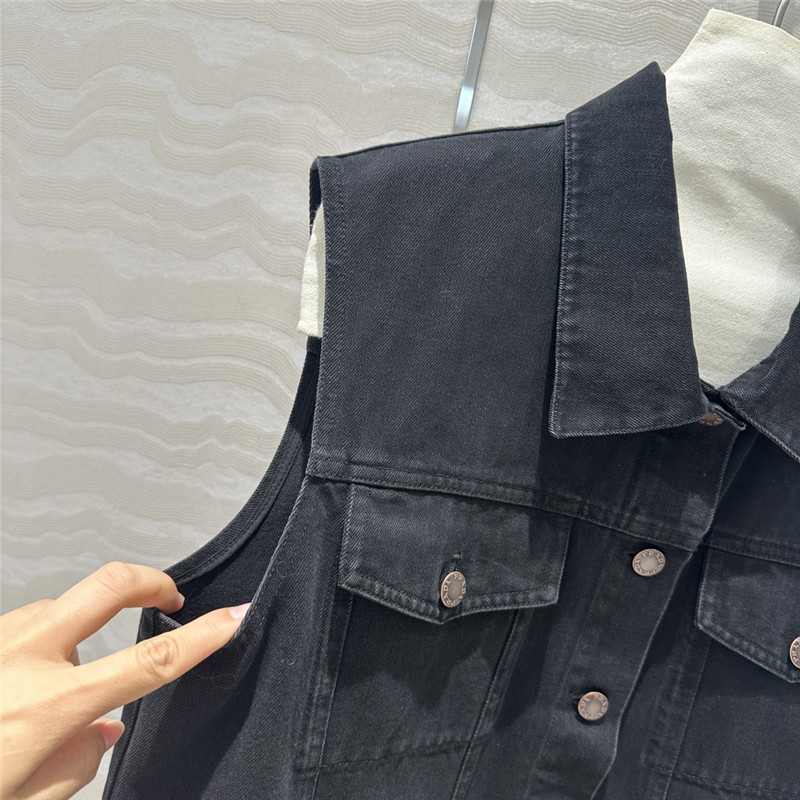 Pra*a functional long vest replica designer clothing websites