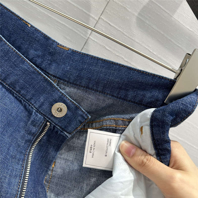 L0ew* original color linen lantern jeans replicas clothes