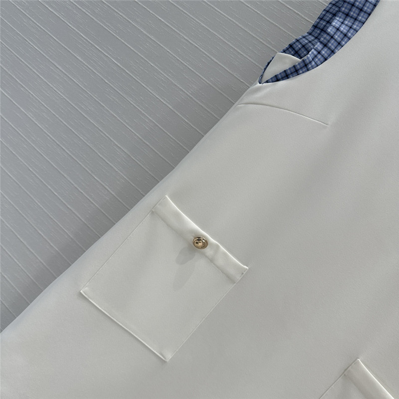 M1um1u small flying sleeve dress replica designer clothes