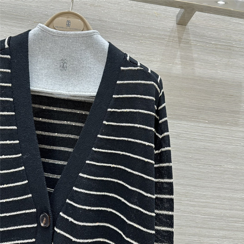 BC Linen Yarn V-Neck Cardigan replica clothing sites