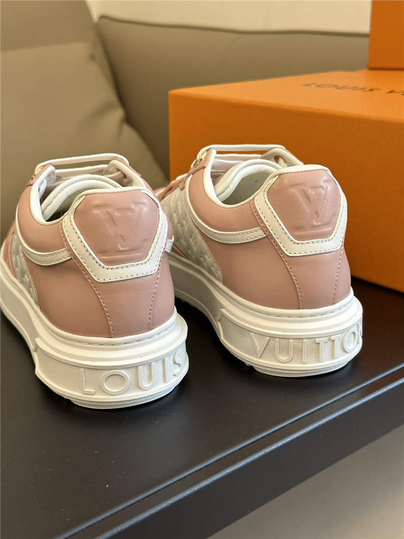l0vis Vvtt0n lv time out sneakers pink white