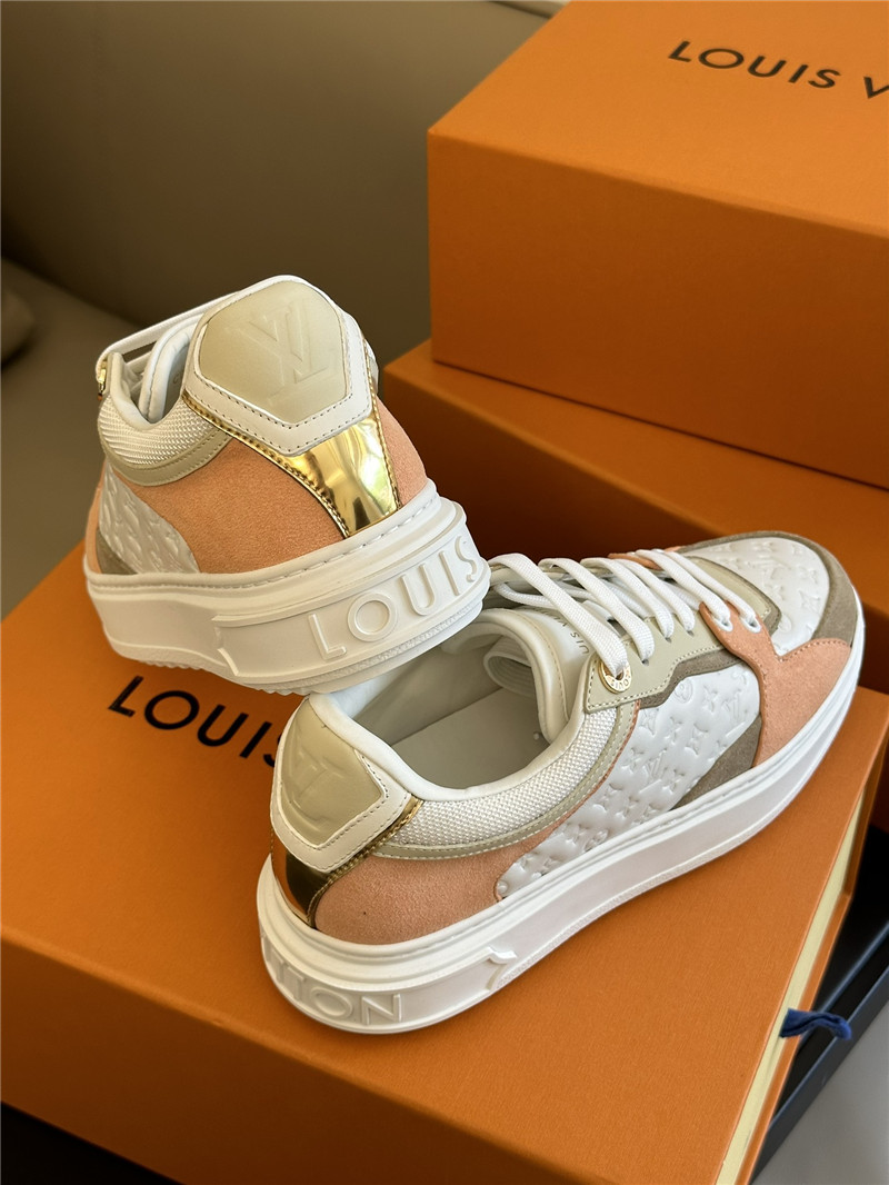 l0vis Vvtt0n lv time out sneakers brown white