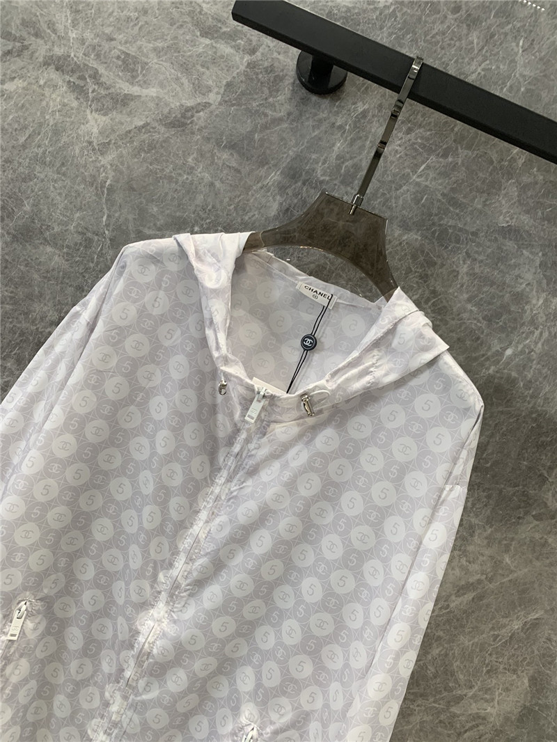 Ch**el sun protection clothing hooded jacket replica d&g clothing