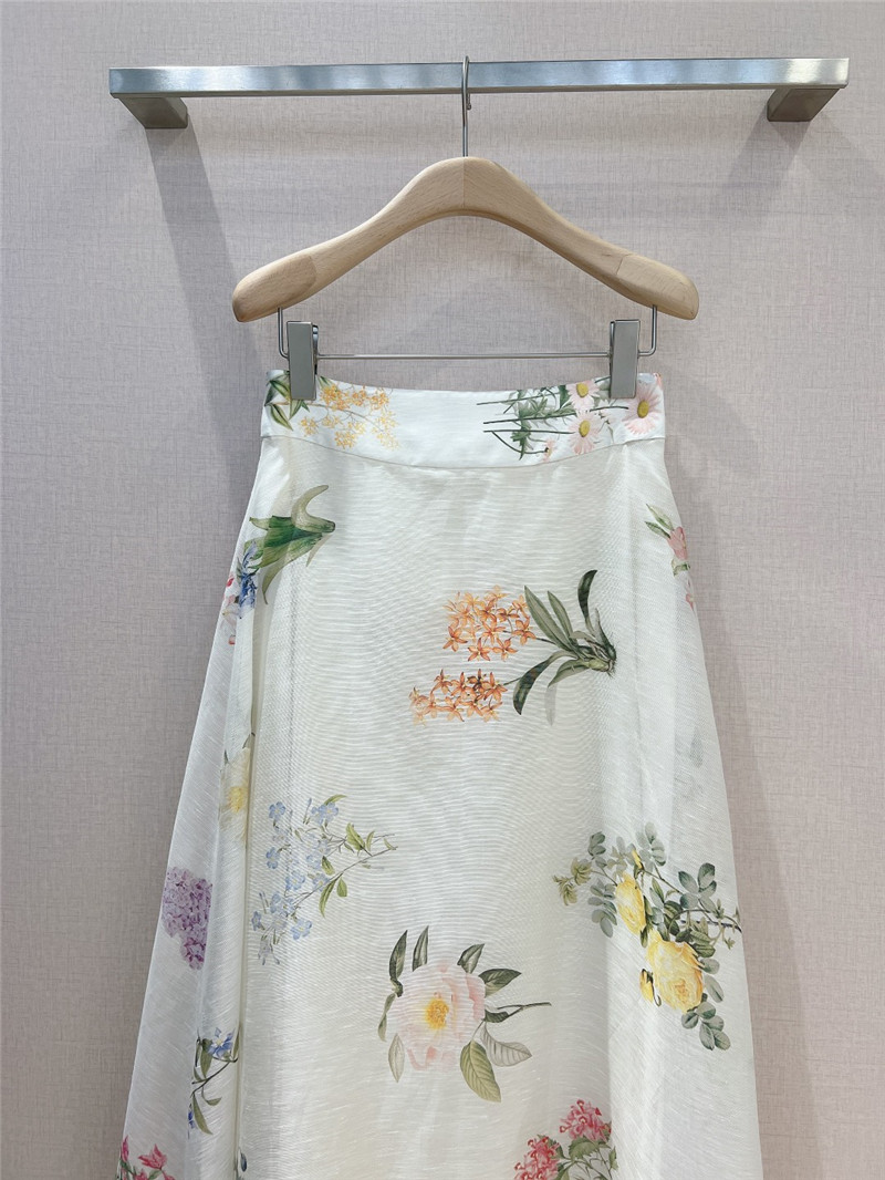 zimm silk mesh skirt replica designer clothes