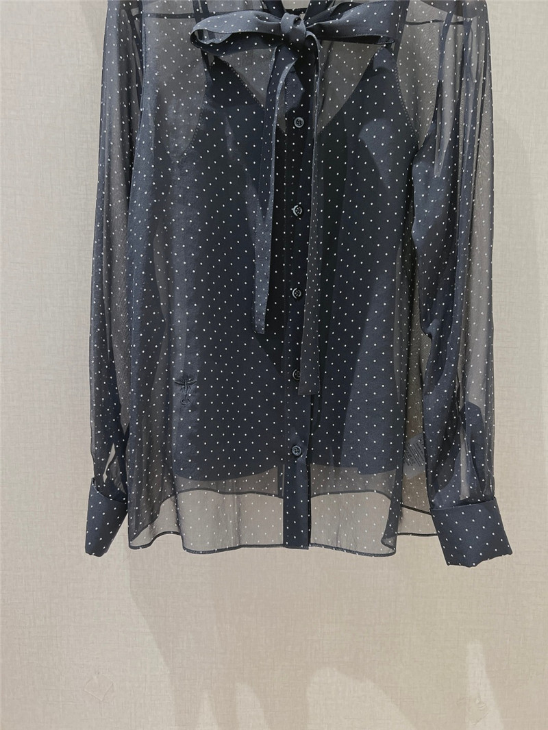 D10r polka dot shirt replica designer clothes