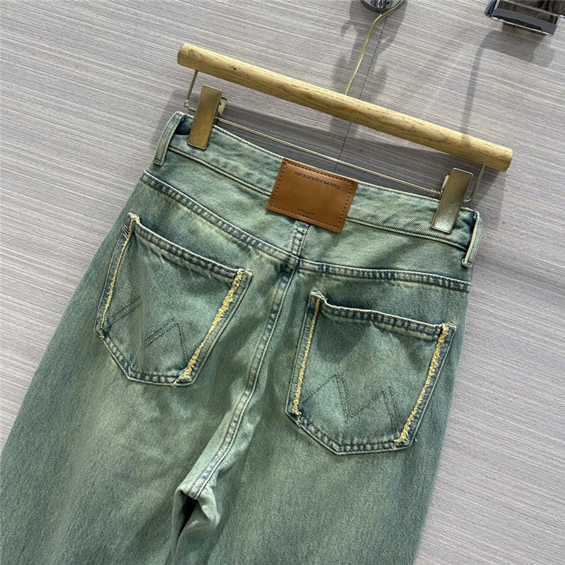 A1exa*der wang straight wide-leg jeans replica d&g clothing