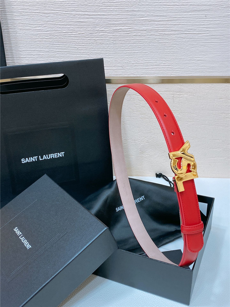 Y51 simple and versatile retro copper buckle belt