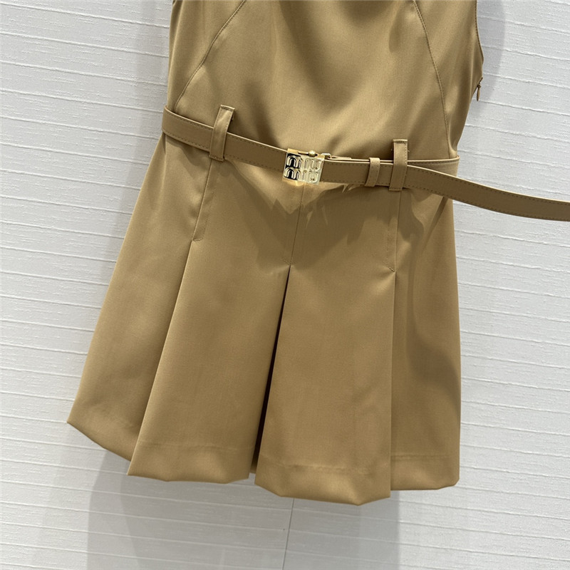 M1um1u suspender dress cheap replica designer clothes