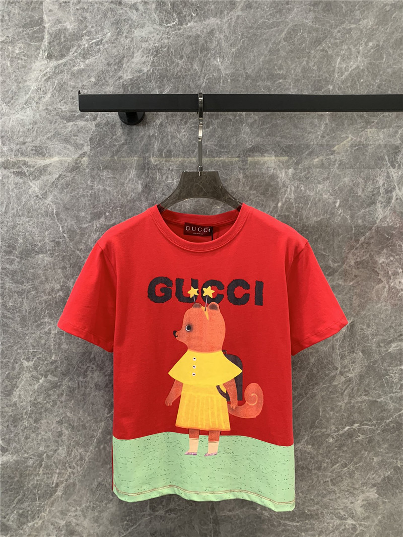 Gvc*1 cartoon fun print short-sleeved t-shirt replica clothing