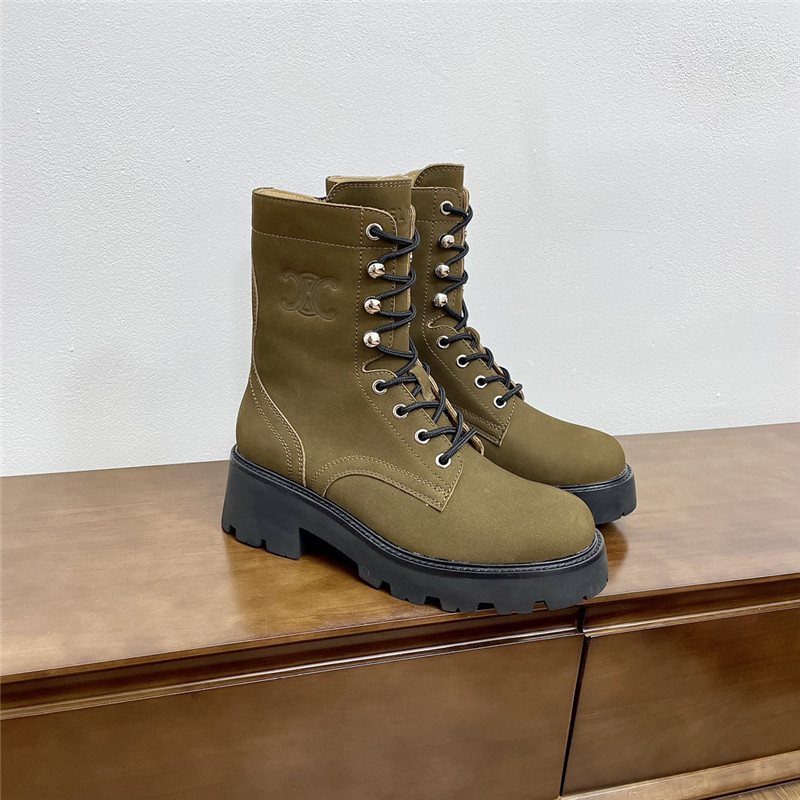 Ce1i*e suede triomphe rangers lace-up boot