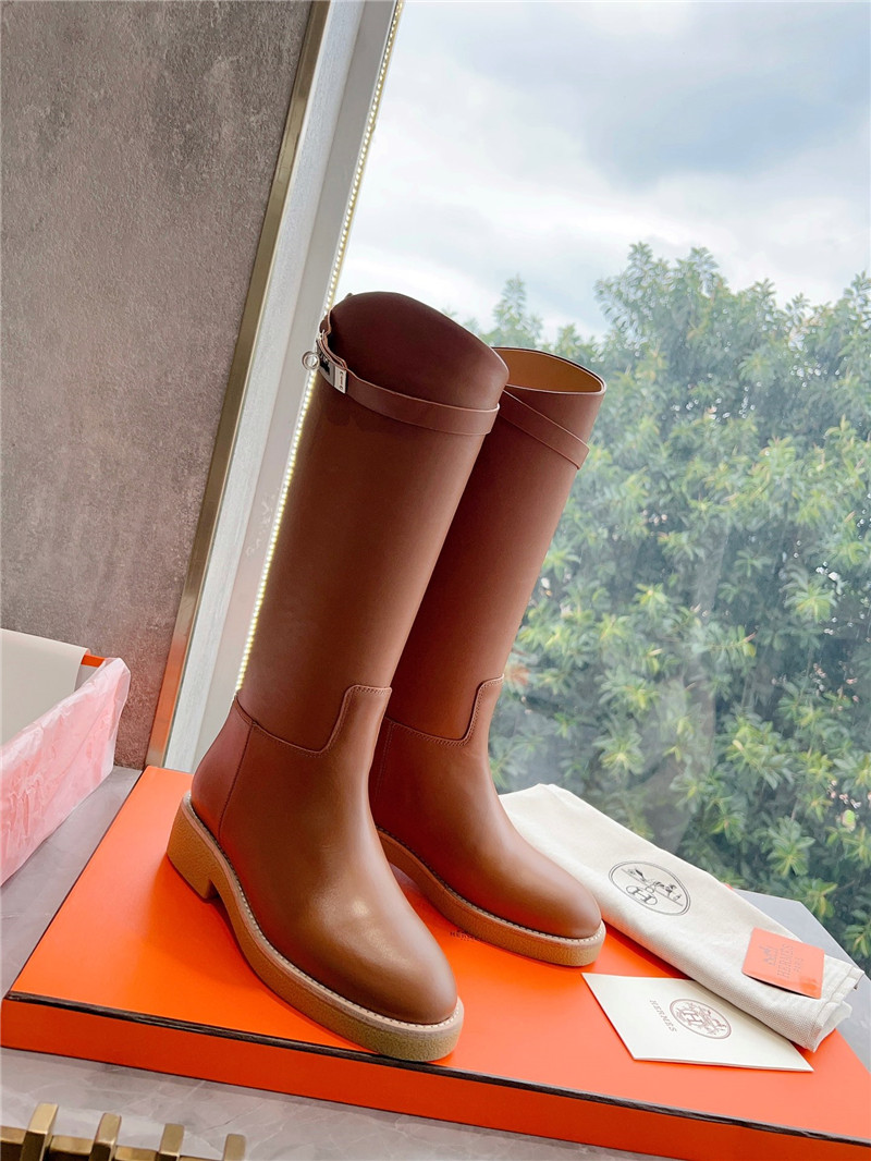 H**me5 faustine boot in brown